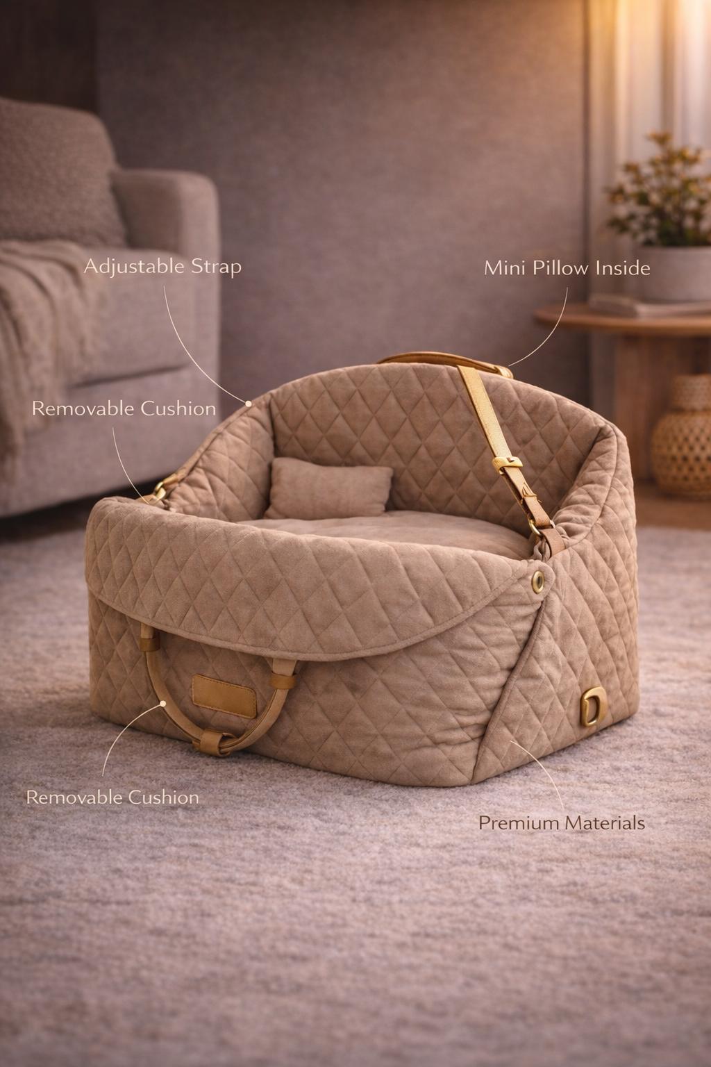 TravelNest™️ Luxury Pet Carrier